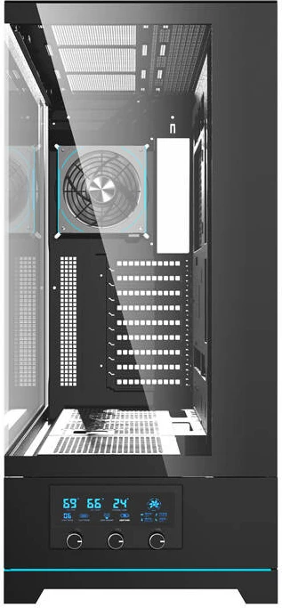 Računalniško ohišje Darkflash DY451L PRO, Big Tower, z 1 ventilatorjem, črno