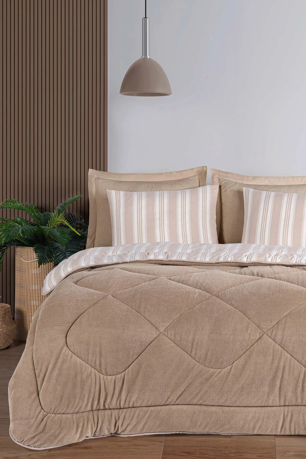 Set posteljnine enojni Soft Line L'essentiel, bež