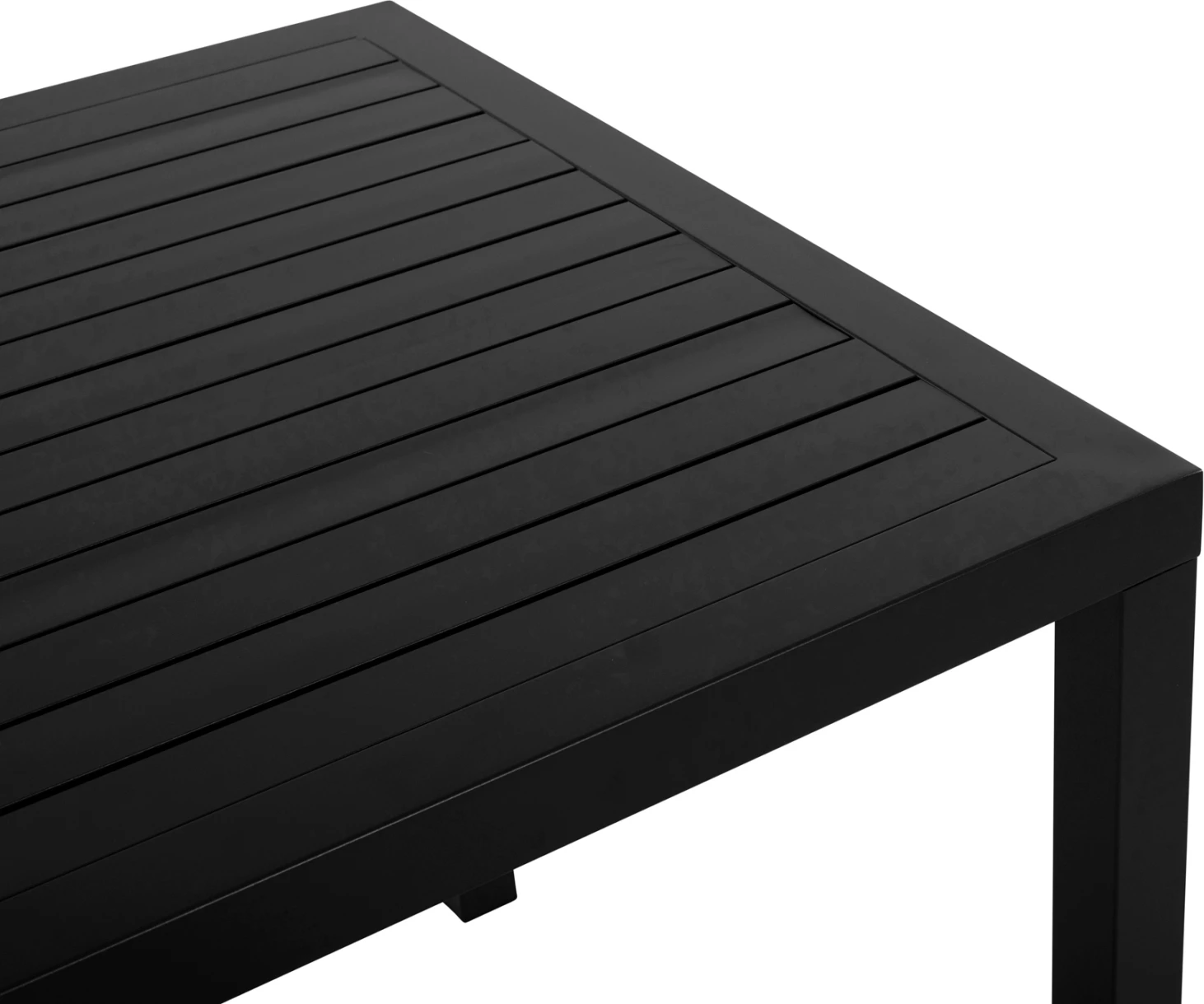 Aluminijasta miza 80x80, antracitna, FH5572.02