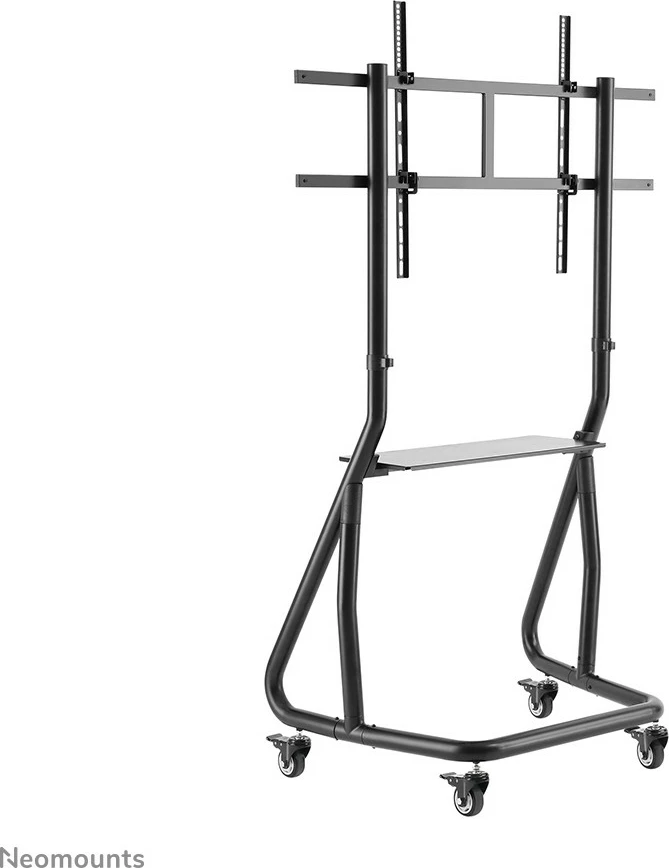 Voziček za TV Neomounts NS-M3800BLACK, za zaslone 60-100 palcev, nastavljiva višina, črna