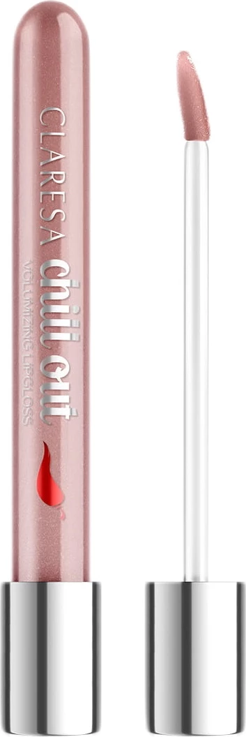Lip gloss za več volumna in sijaja Claresa Chill Out 10 Easygoing, 5 ml