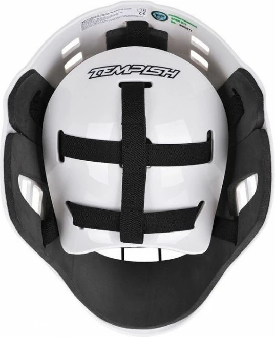 Maska za vratarja Tempish, moška, bela