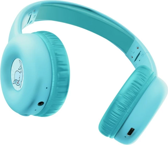 Slušalke brezžične ali z žico, Trust Nouna, Bluetooth, USB Type-C, modre