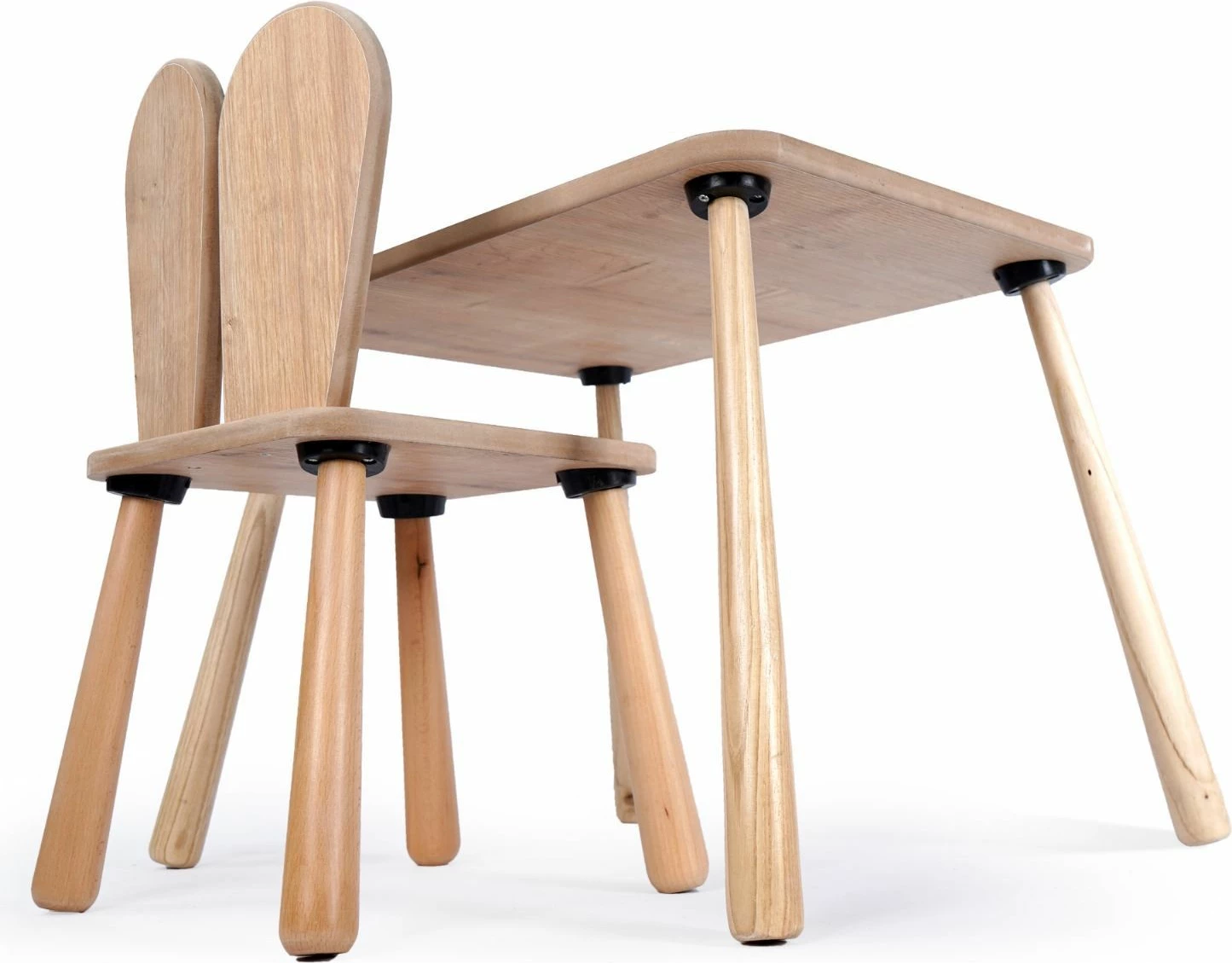 Otroški mizni set Skye Decor BLTYZ-AKTV061, 12-delni, hrastna barva