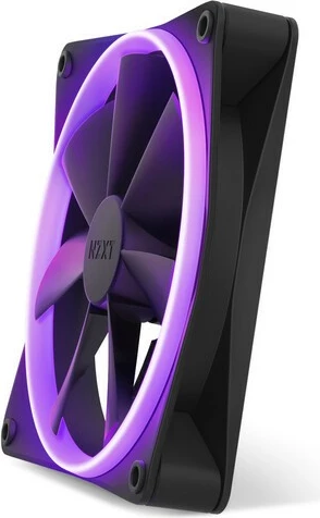 Ventilator 140mm NZXT F140 RGB, črn