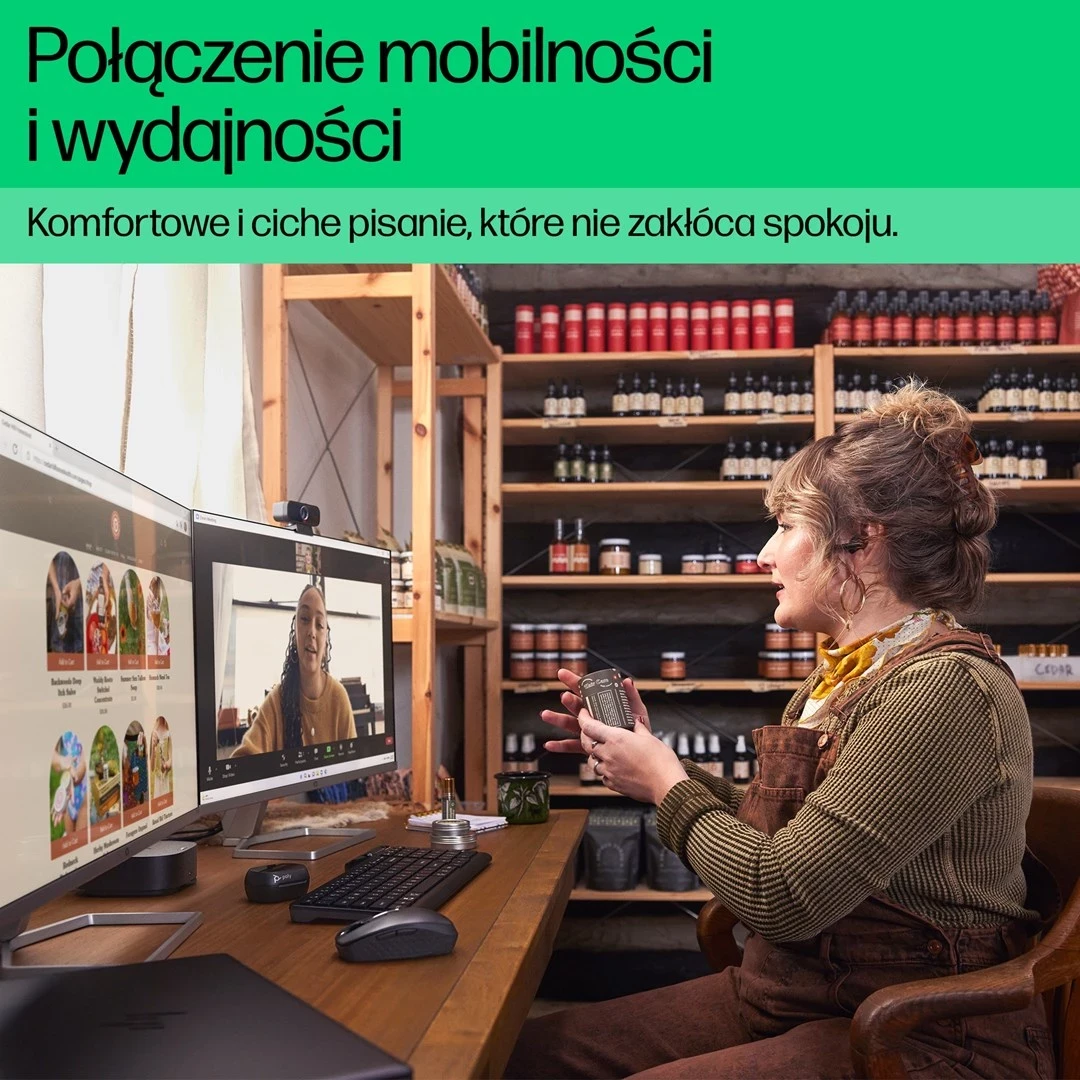 Bluetooth tipkovnica za več naprav HP 460