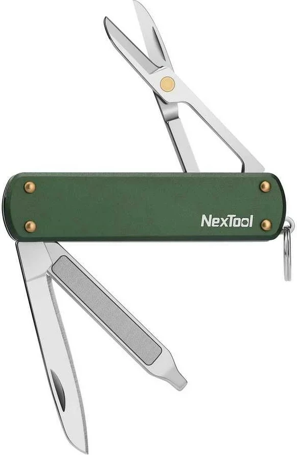 Večfunkcijski nož NexTool NE0143, 4-v-1, zelen