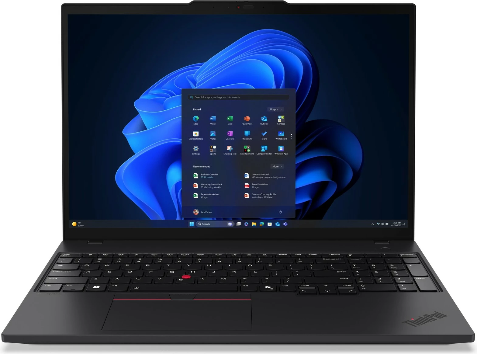 Prenosnik Lenovo ThinkPad T16 G4 CU7-255U, 32GB