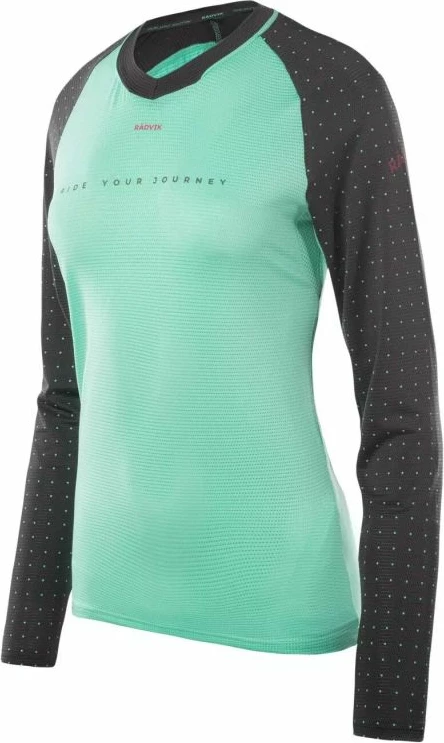 Kolesarska majica Radvik, zelena