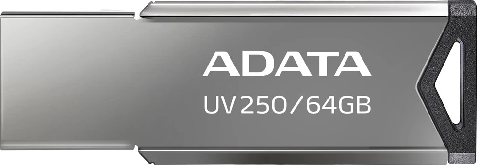 USB pomnilnik ADATA UV250, 64 GB, siv