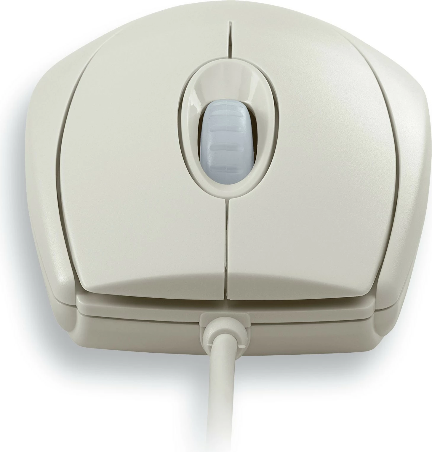 Optični miš WHEELMOUSE CHERRY, PS2/USB, 1000 DPI, siv