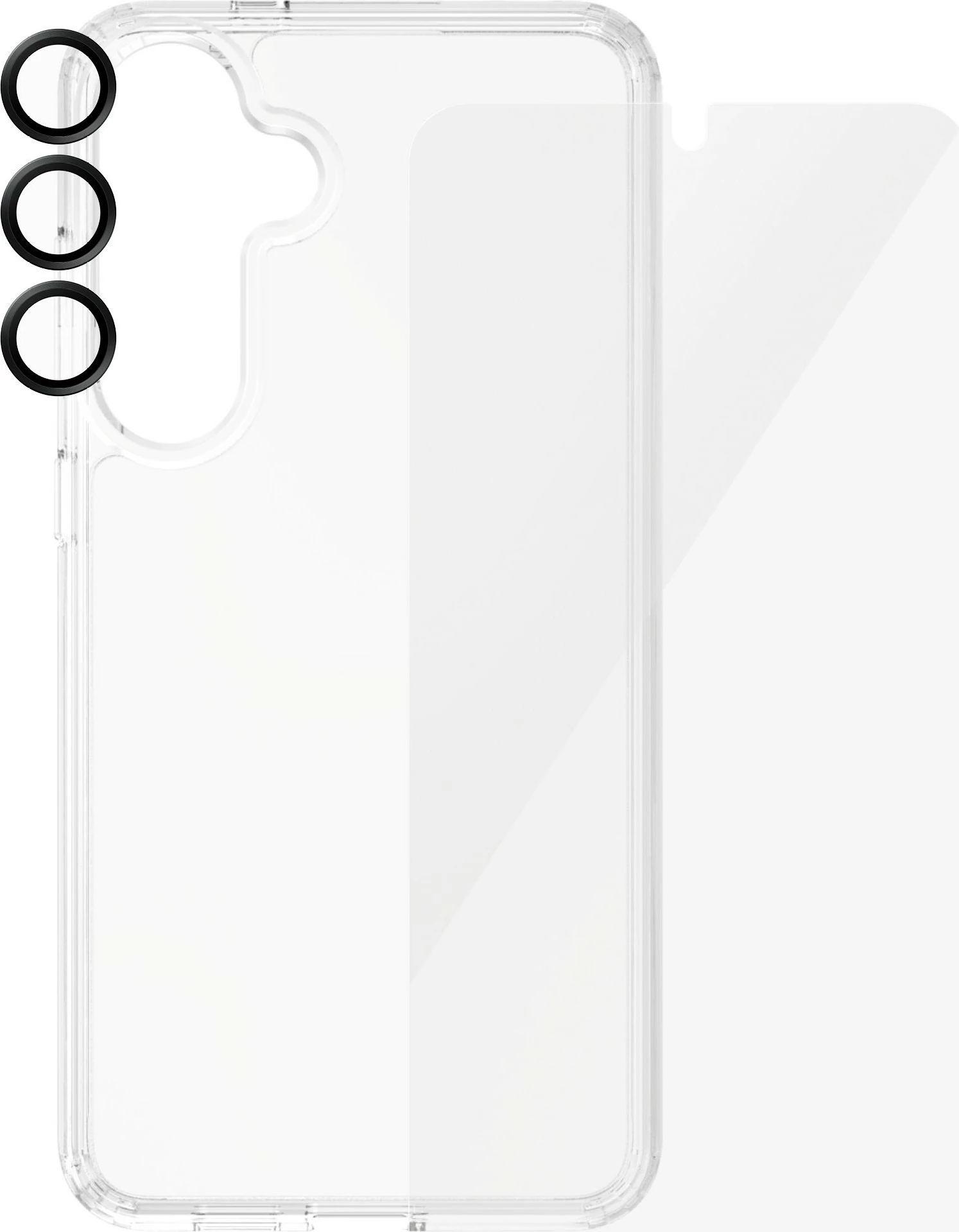 Prozoren ovitek PanzerGlass 3-v-1 za Samsung Galaxy S24 Plus