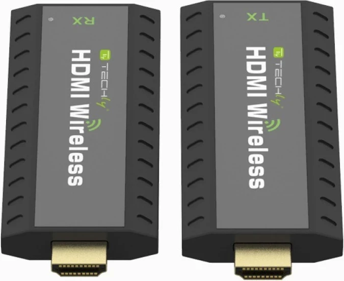 Brezžični AV predajnik in sprejemnik Techly IDATA HDMI-WL53, črn