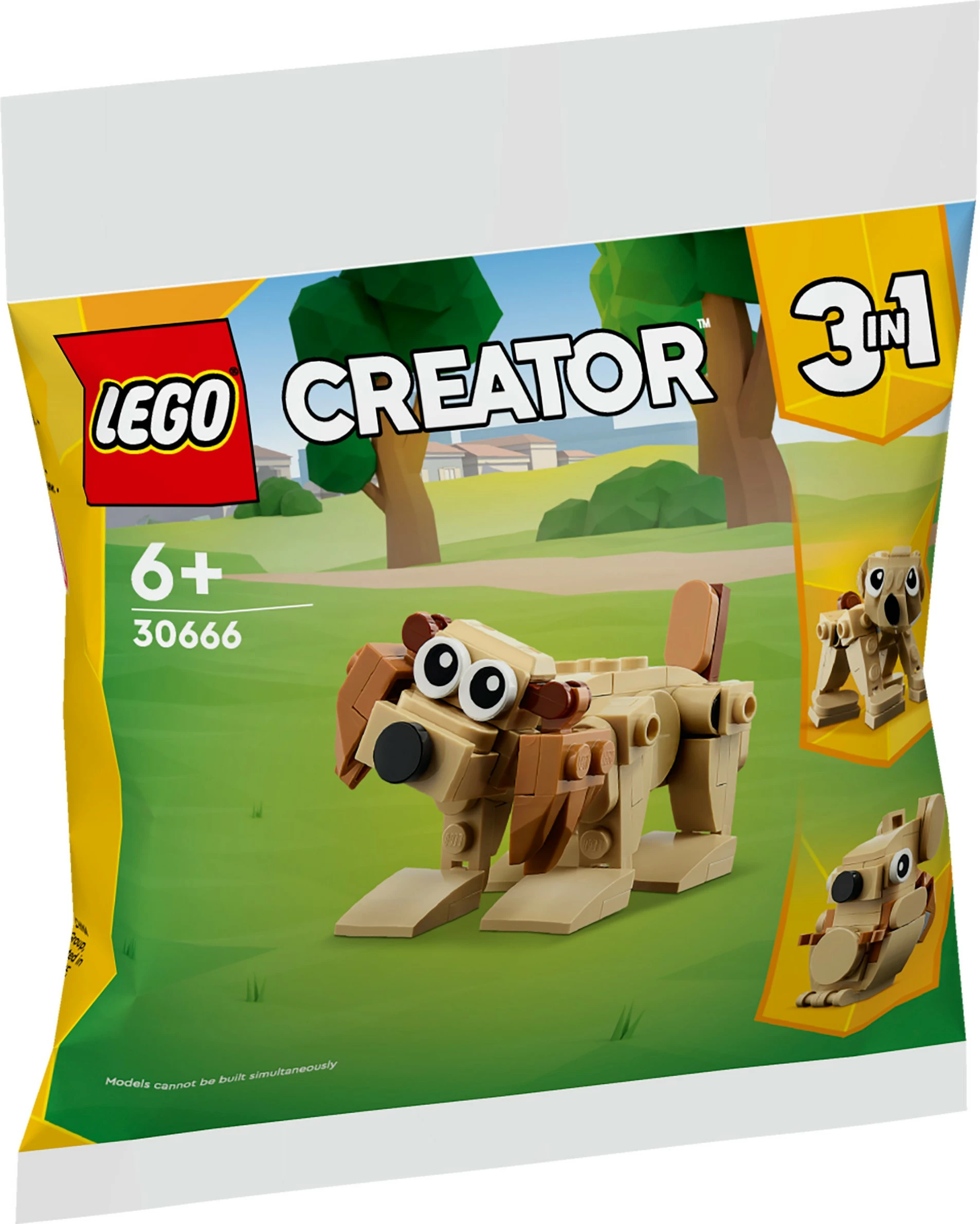 Set za gradnjo 3-v-1, večbarven LEGO Creator 30666