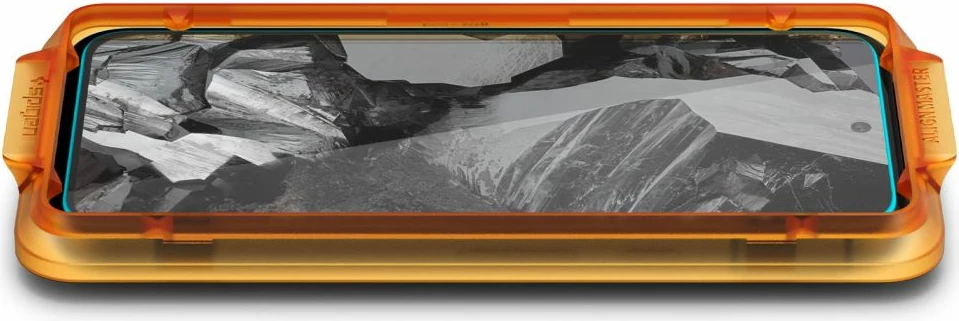 Kaljeno zaščitno steklo za zaslon, Spigen Glas.tR AlignMaster za Google Pixel 8A, 2 kosa