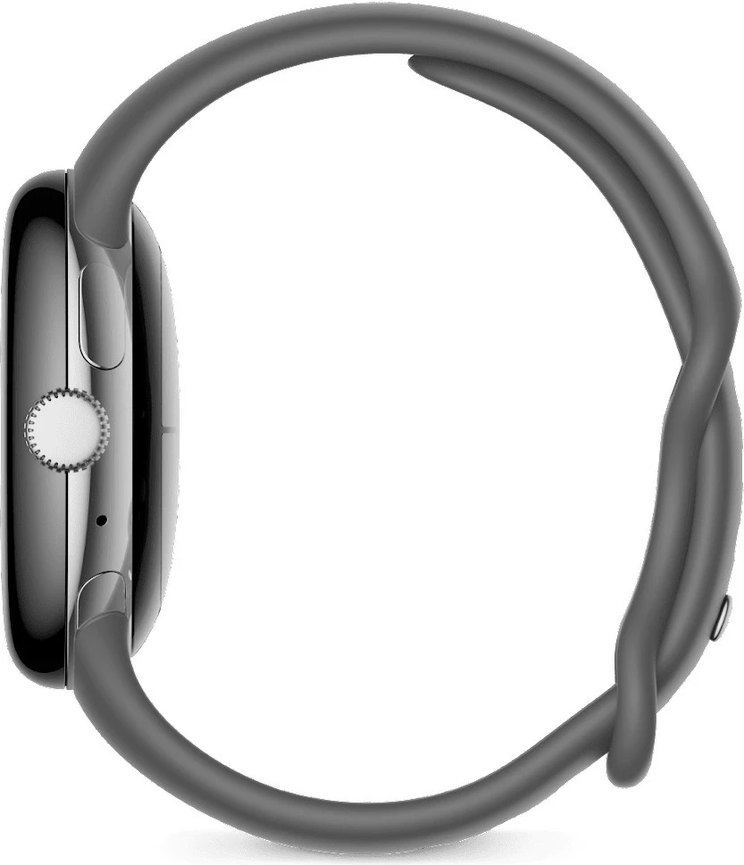 Pametna ura Google Pixel Watch, 32 GB, AMOLED, Wi‑Fi, GPS, Polished Silver/Charcoal