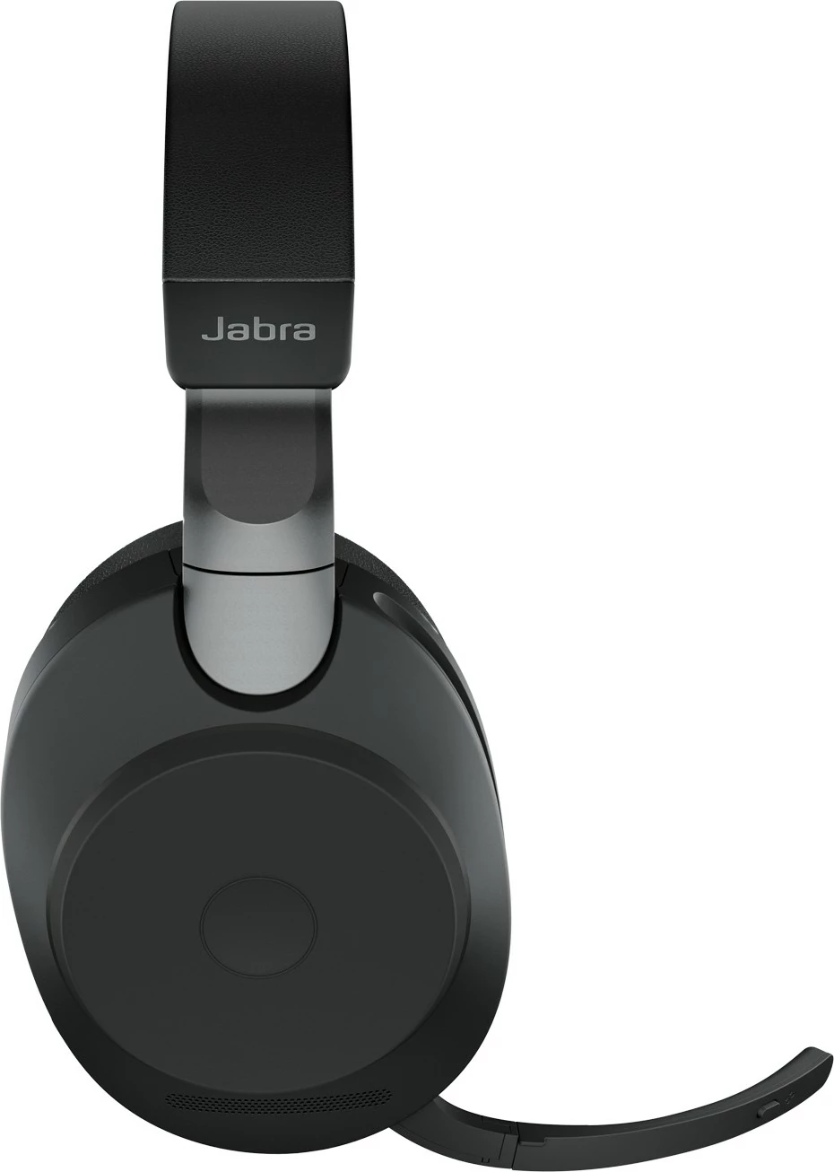 Slušalke Jabra Evolve2 85, Link380a UC Stereo Stand, žične in brezžične, črne