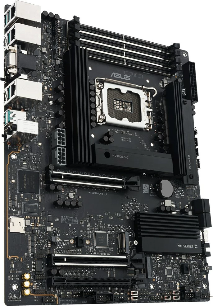 Matična plošča ASUS PRO WS W880-ACE SE, ATX, Socket LGA 1851, siva
