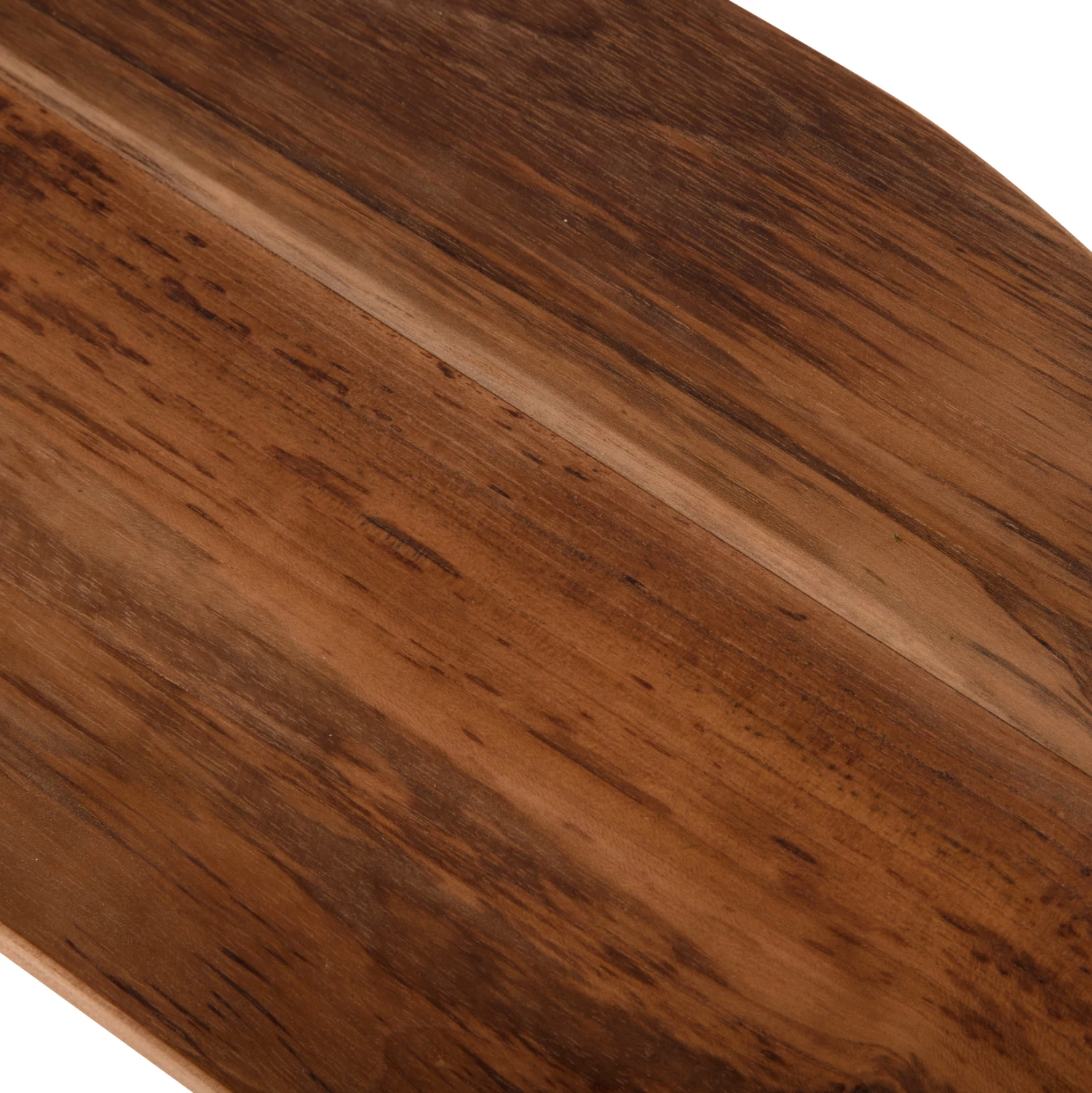 Deska za rezanje v normalni obliki FH4290 iz tikovine v naravni barvi - luknja za obešanje in ročaj 19x43,5x2Hcm