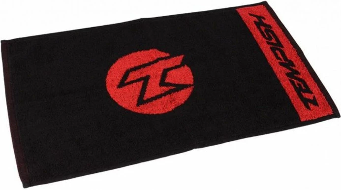 Športna brisača Tempish, črna/modra/siva