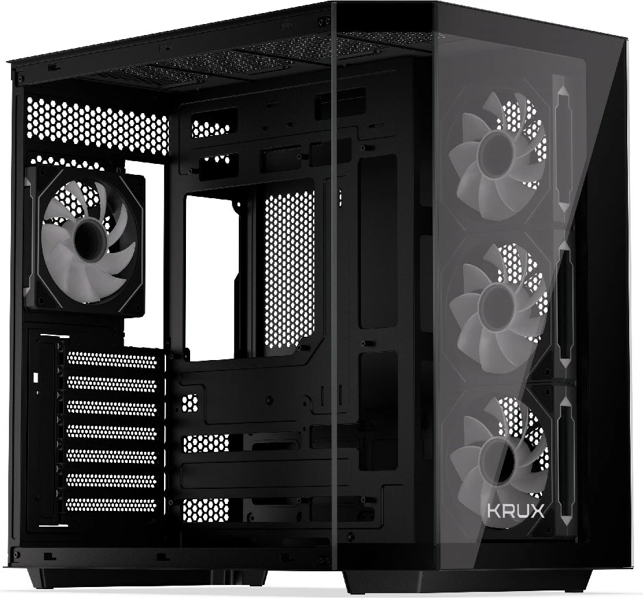 Ohišje KRUX Empero KRXD010 za računalnik, črno