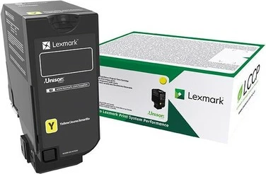 Toner, 10.000 strani, rumena - Lexmark 75B20Y0