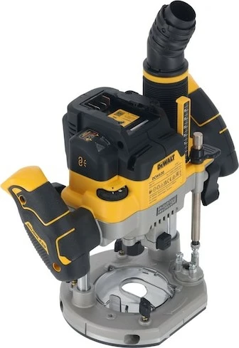 Potopni rezkalnik DeWALT DCW620NT-XJ, brezkrtačen, 18 V, 1600 W, s kovčkom, črno/rumen
