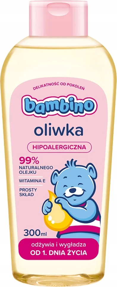 Olje za telo za dojenčke Bambino Baby Oil, 300 ml