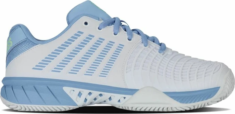 Teniske superge K-Swiss, bele in modre, ženske