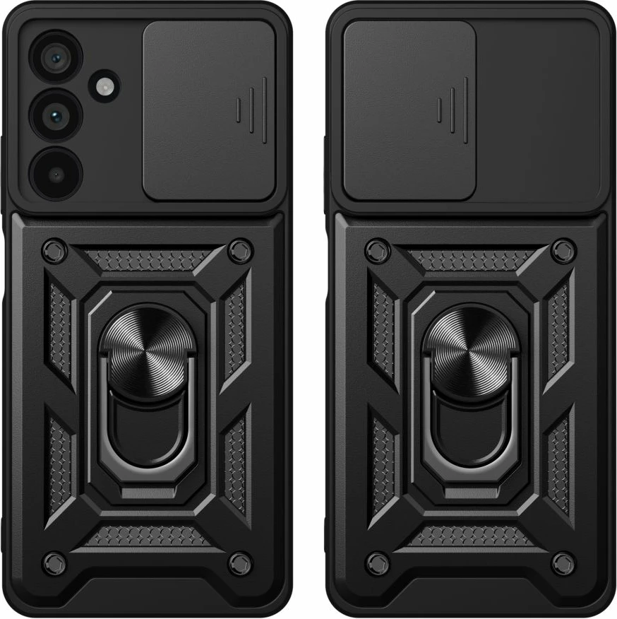 Ovitek za telefon Tech-Protect CamShield Pro za Samsung Galaxy M55 5G, črn