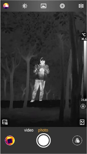 Termična kamera Guide Sensmart M2SA, črna