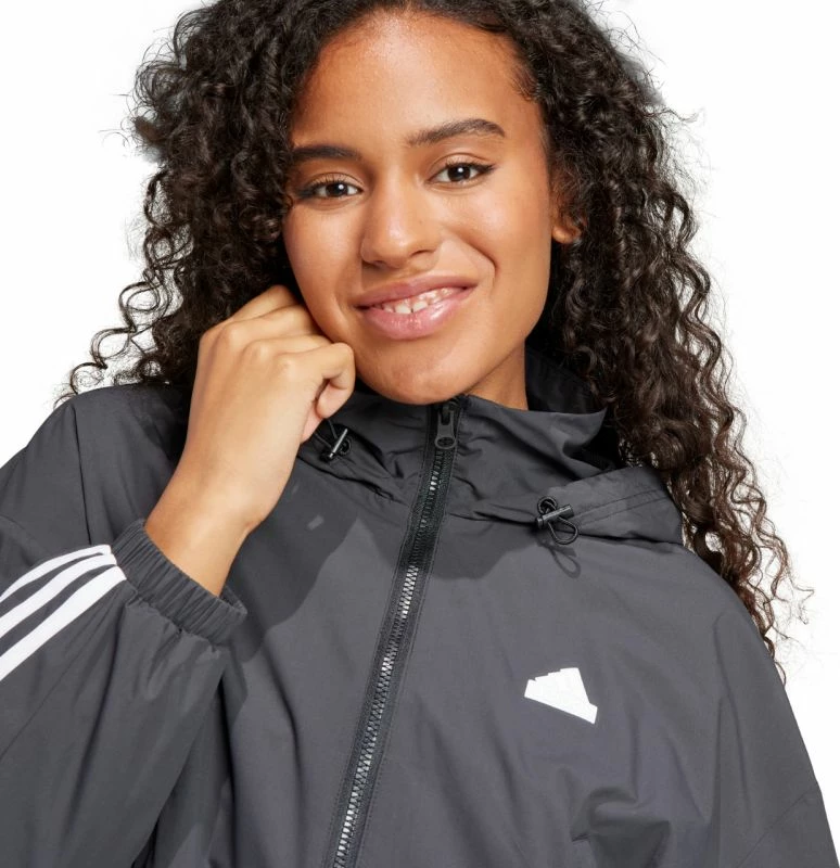 Jakna za ženske adidas, siva