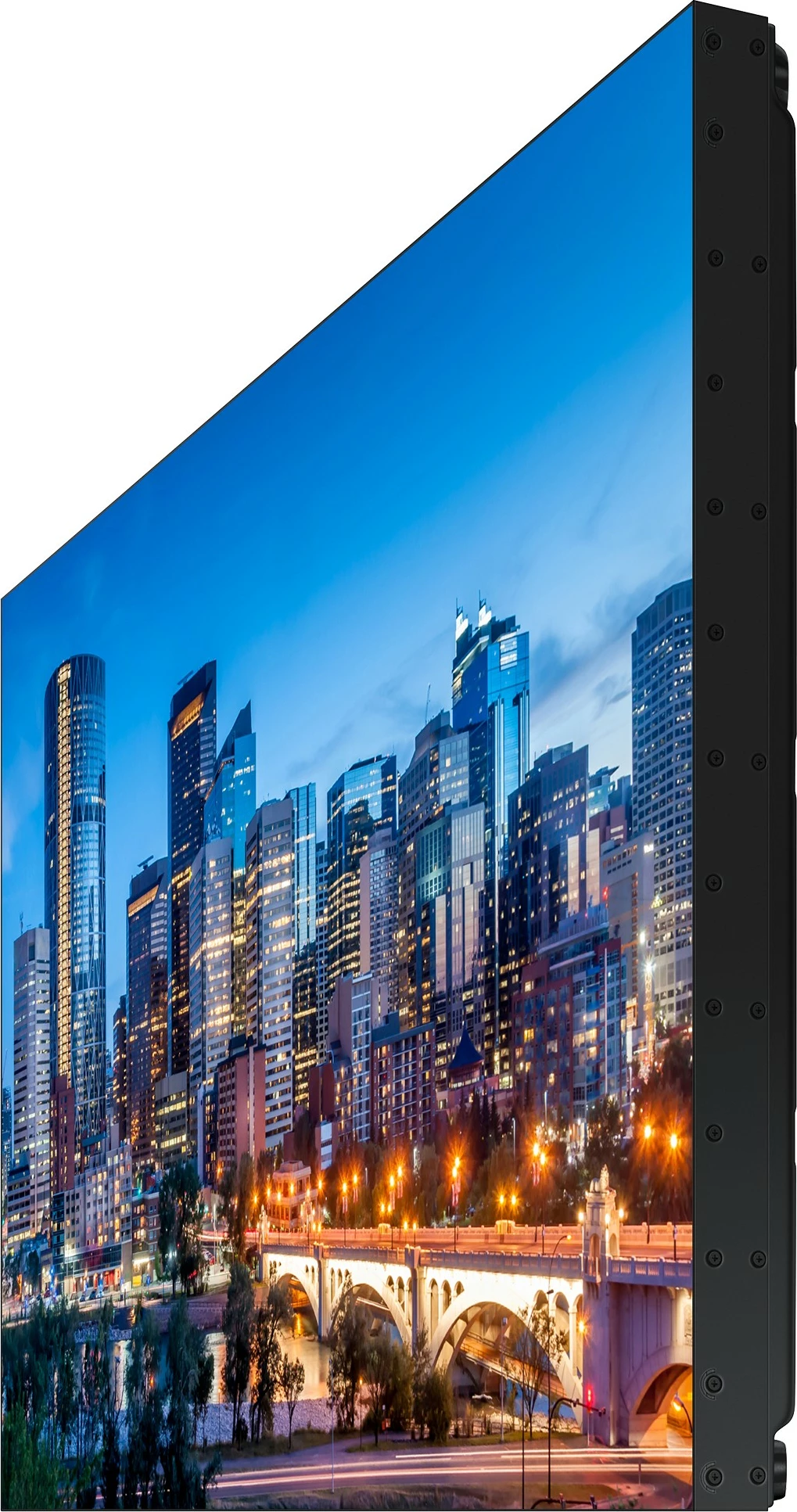 Velik zaslon za digitalno oglaševanje 55 inč, Samsung Smart Signage VM55C-E, Full HD, tanka obroba