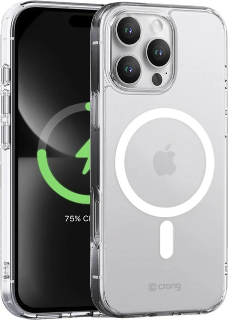 Prozoren ovitek za telefon Clear MAG Cover CRONG za iPhone 16 Pro Max, MagSafe