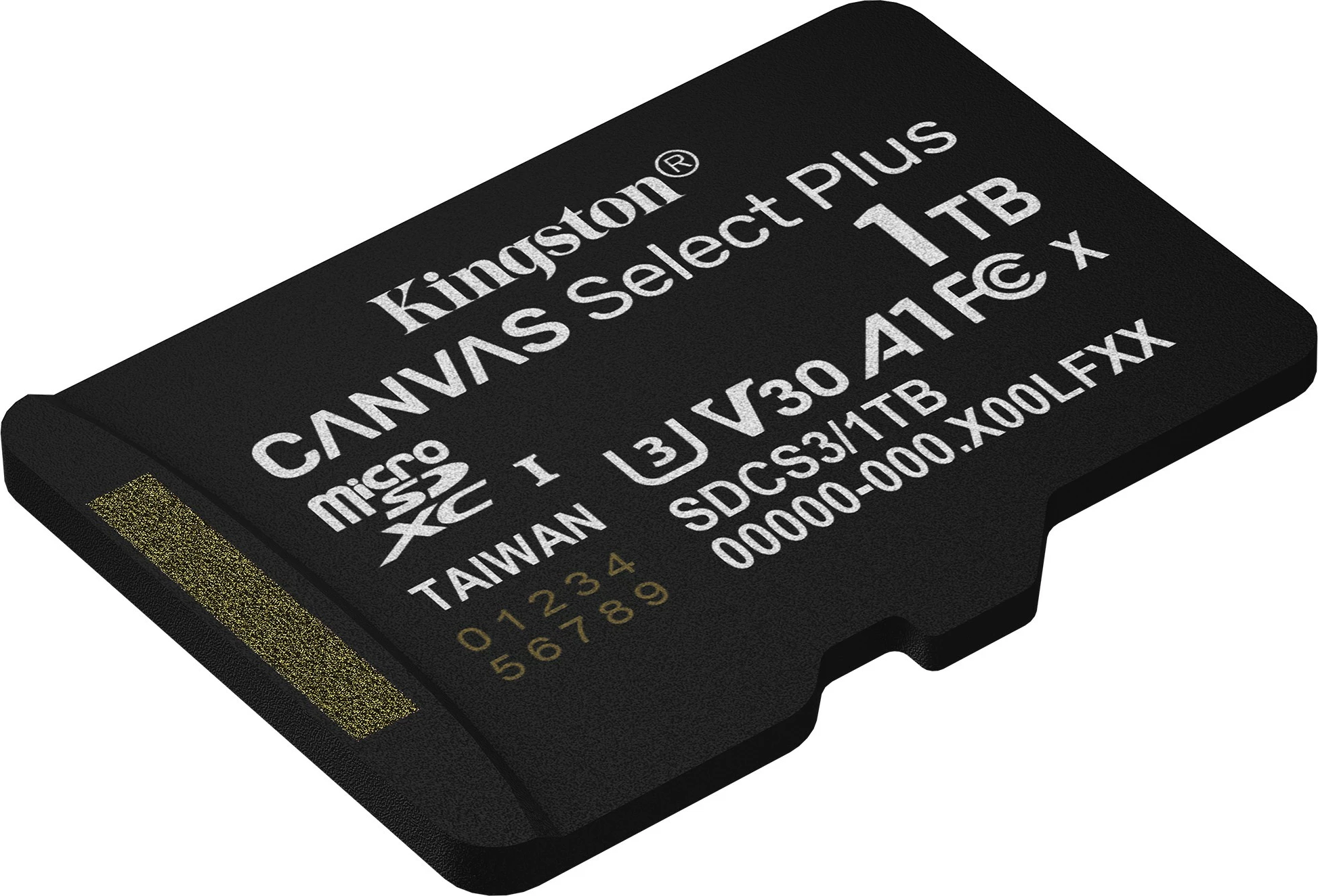 Pomnilniška kartica 1TB Kingston Canvas Select Plus Gen3 microSDXC