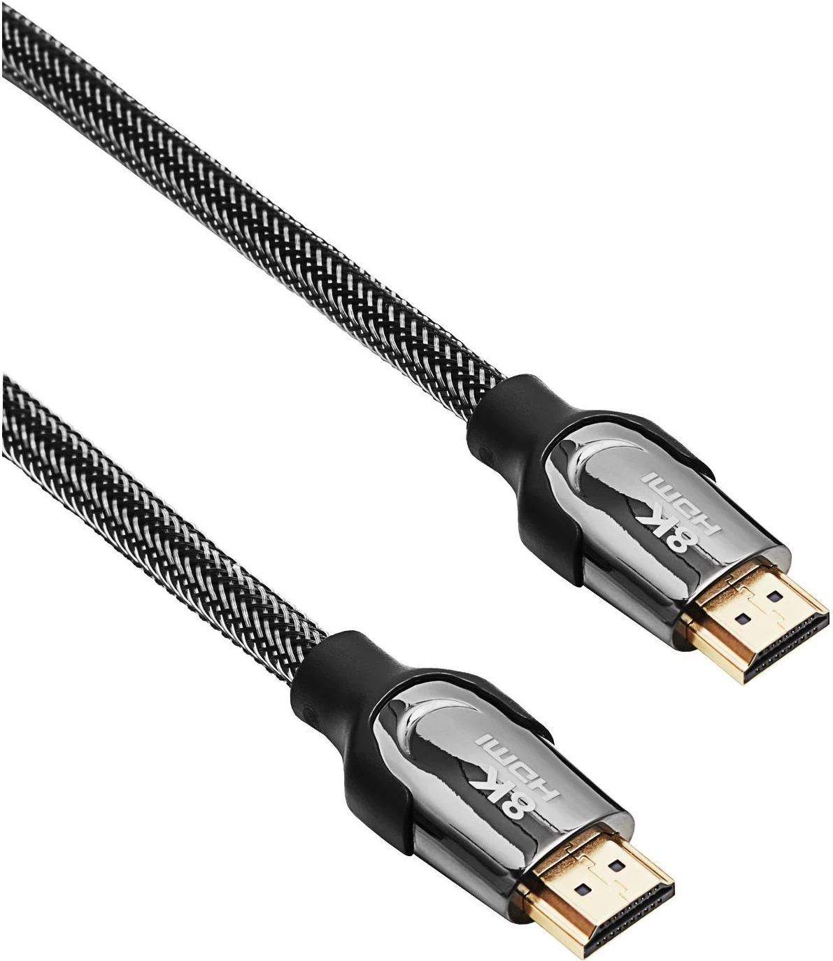 Kabel HDMI Akyga AK-HD-30S, 8K@60Hz 4K@120Hz, HDMI 2.1, 3 m, črn
