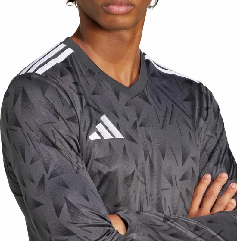 Dolga majica za moške adidas, siva