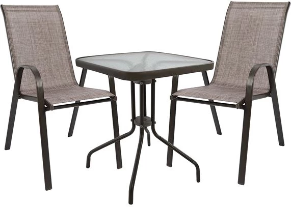 Set jedilne mize 3 kosi stoli in miza FH5183.02