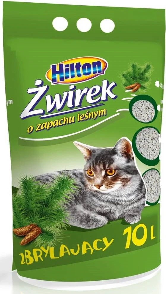 Grudasta mačja stelja, Hilton vonj gozd - 10 l