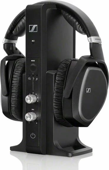 Brezžične slušalke Sennheiser RS 195, črne