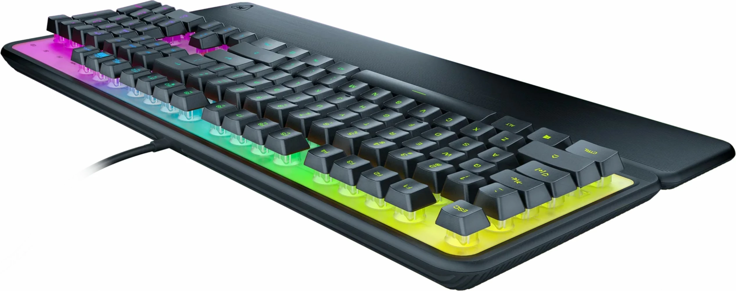 Gaming tipkovnica Turtle Beach Magma, žična, USB, membranska, QWERTZ, LED, črna