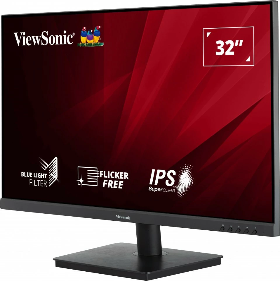 32-palčni Quad HD IPS monitor, Viewsonic VA3209-2K-MHD, črn