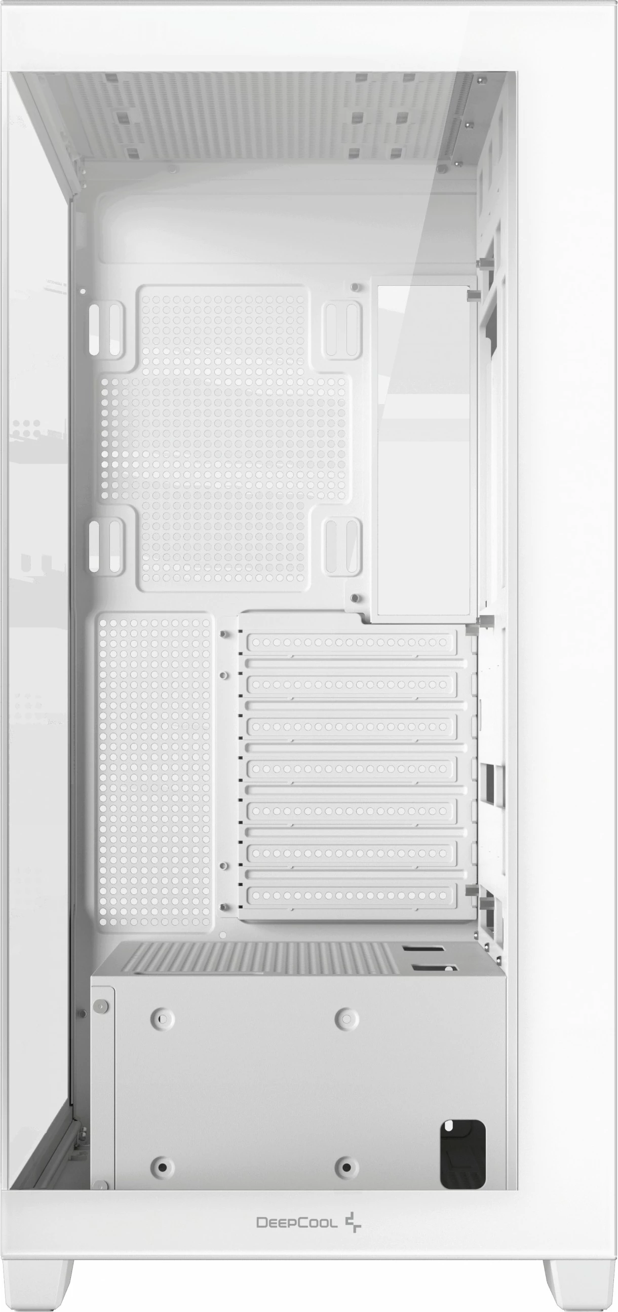 Računalniško ohišje midi tower DeepCool CG580, belo