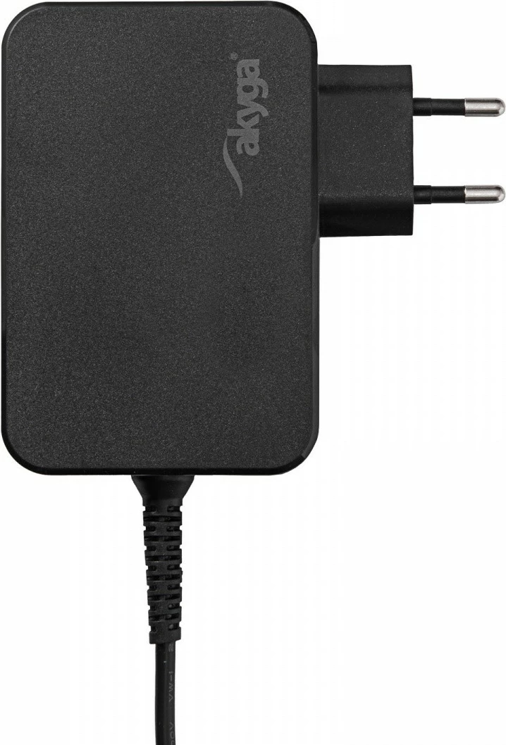 Omrežni polnilec USB-C, 45W, PD 3.0 AKYGA AK-ND-80, črn