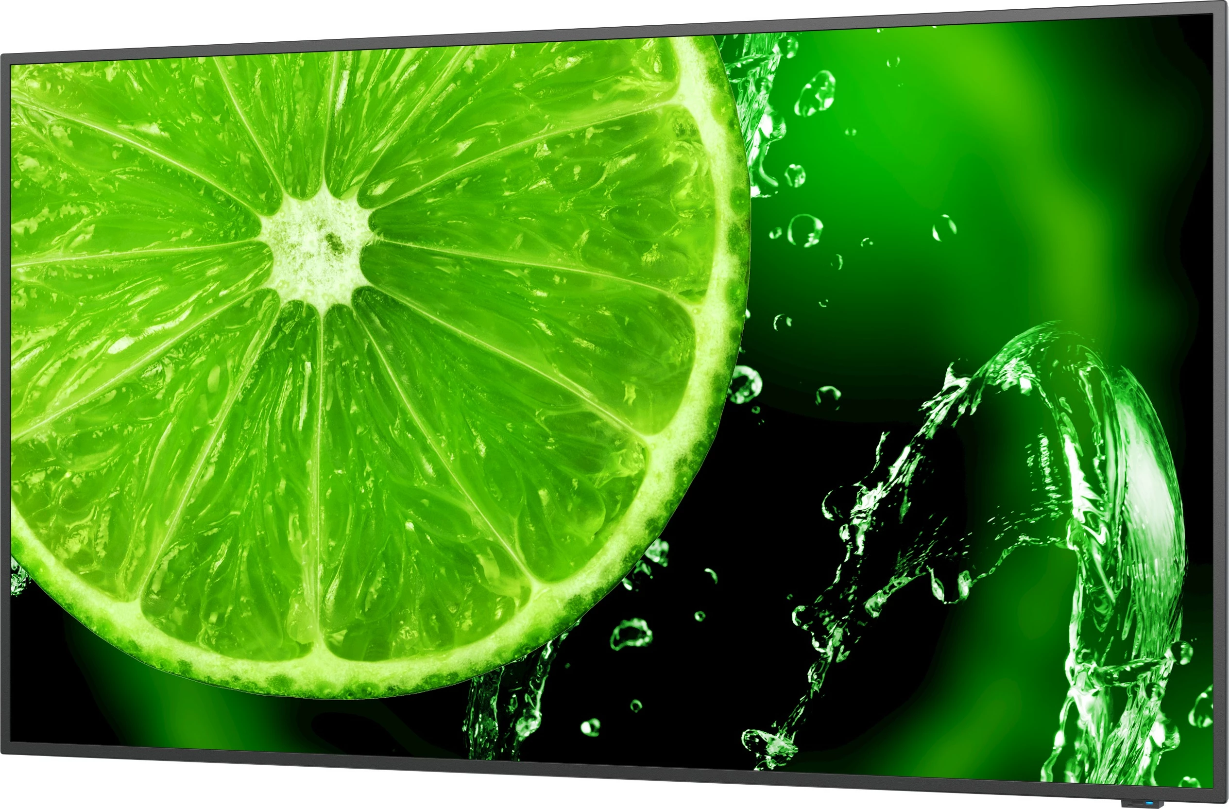 Velik digitalni zaslon NEC MultiSync E438, 42,5-palčni, UHD 4K, LCD, črn