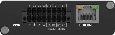Industrijski LTE gateway Teltonika TRB246, 2xSIM, RS232/485, Ethernet, črn
