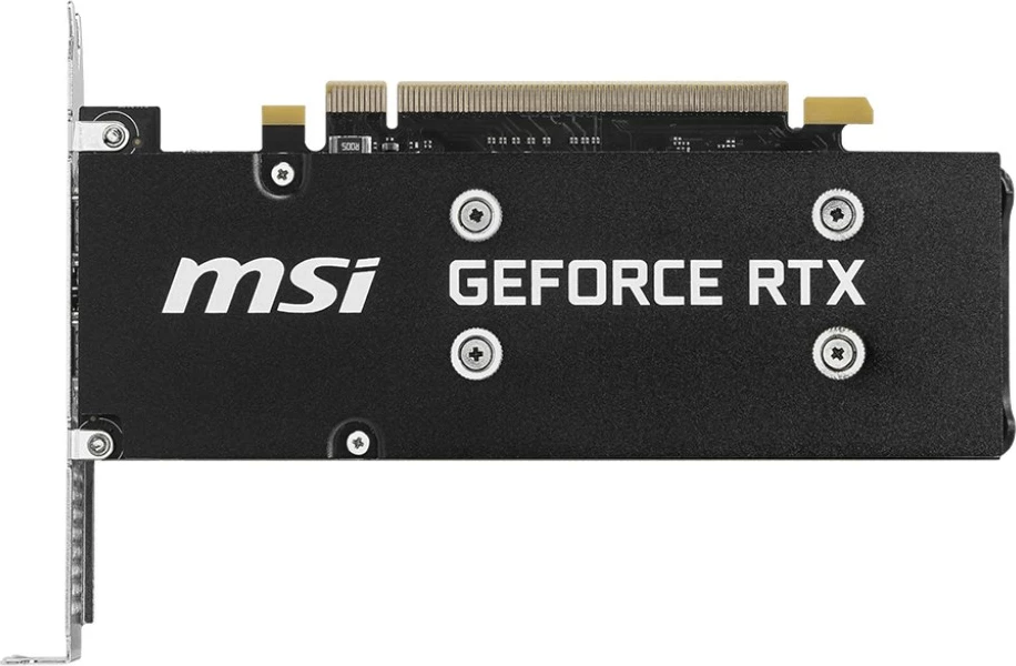 Grafična kartica MSI GeForce RTX 3050 LP E 6G OC, 6 GB GDDR6, črn