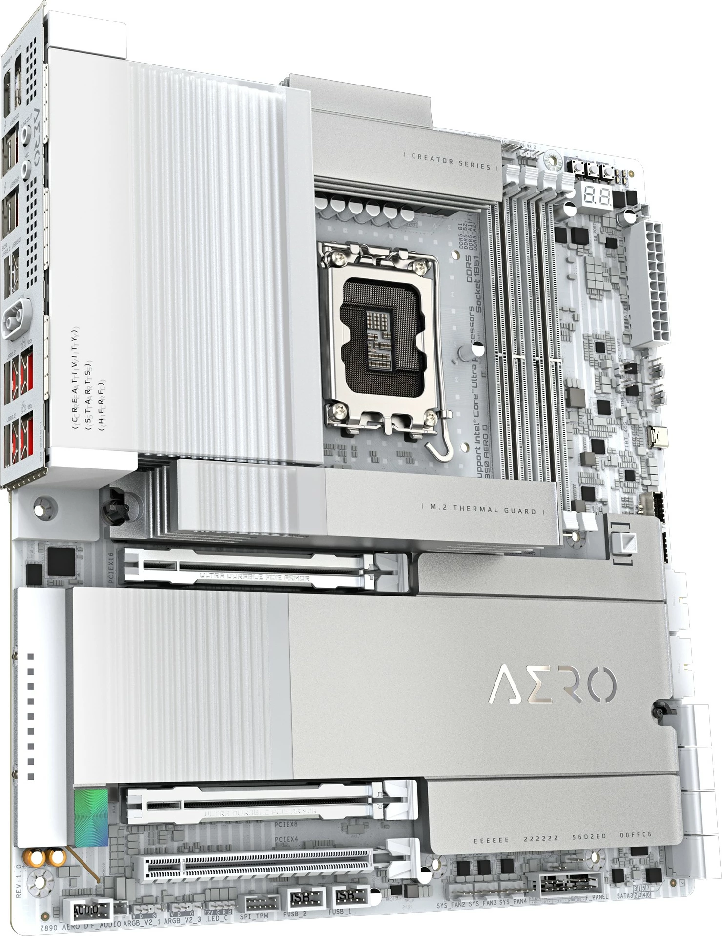 Plošča Z890 AERO D za Intel Core Ultra, DDR5, PCIe 5.0, Wi‑Fi 7 - Gigabyte