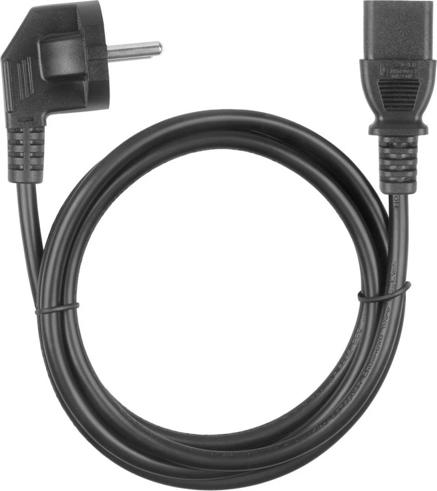 Napajalni kabel TB AKTBXKZC13S180B, 1,8 m, IEC C13, Schuko, črn