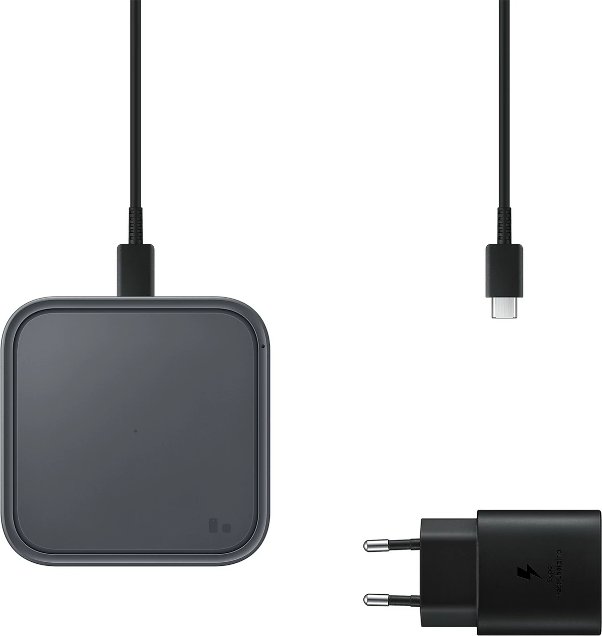 Brezžični polnilec 15W, Samsung EP-P2400BBEGEU, USB, črn